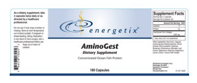 Energetix AminoGest Capsules 2