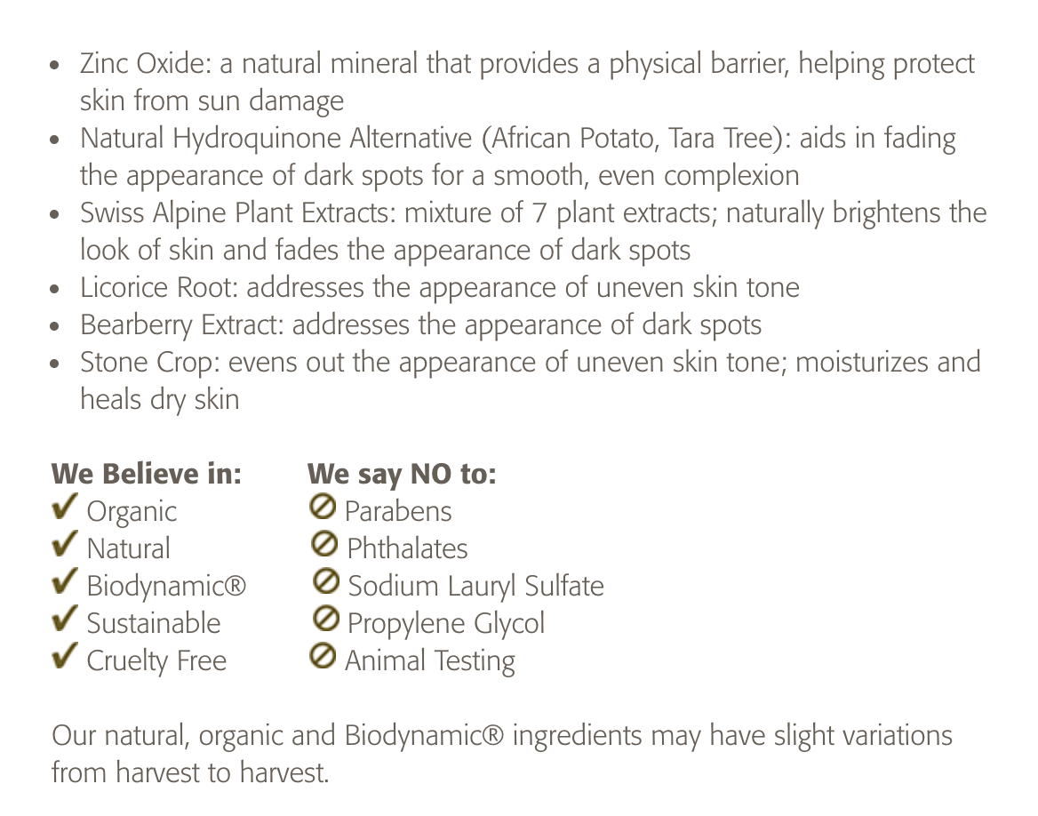 Eminence Bright Skin Moisturizer SPF 40 2