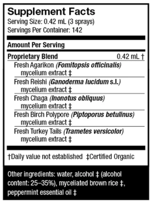 Host Defense Mycoshield Immune Support Spray 4