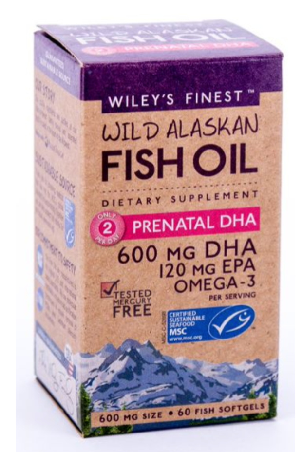Wiley's Finest Wild Alaskan Fish Oil - Prenatal DHA Softgels 2