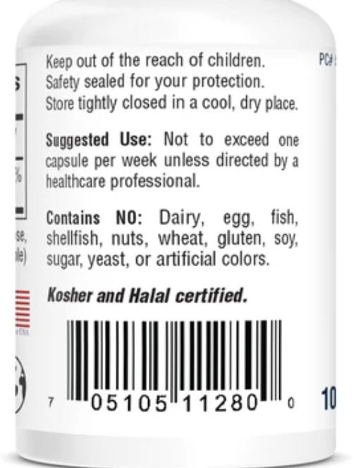 BioTech D3-50 Cholecalciferol Capsules 2