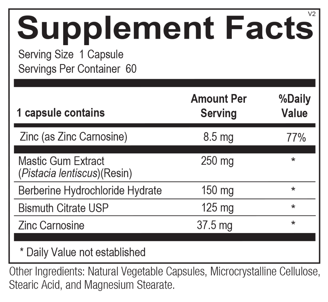 OrthoMolecular Pyloricil Capsules 2