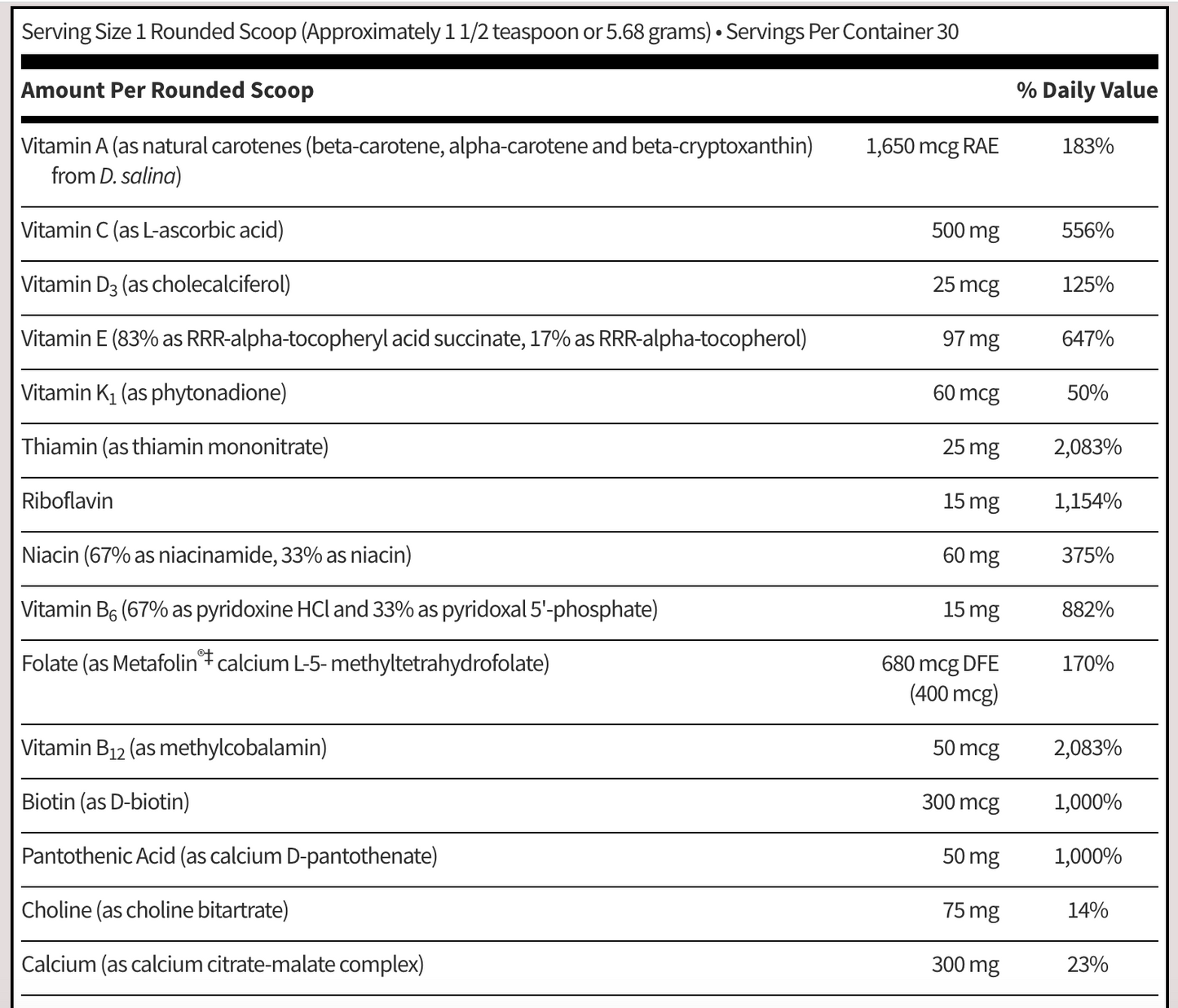Klaire Labs SFI Health Vitaspectrum Powder 2