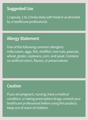 Klaire Labs SFI Health Resveragen Capsules 3