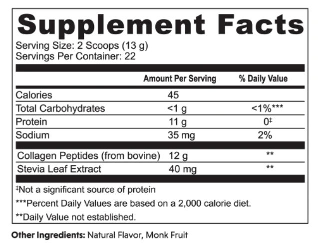 Great Lakes Collagen Peptides Hydrolysate Flavored Powder 3