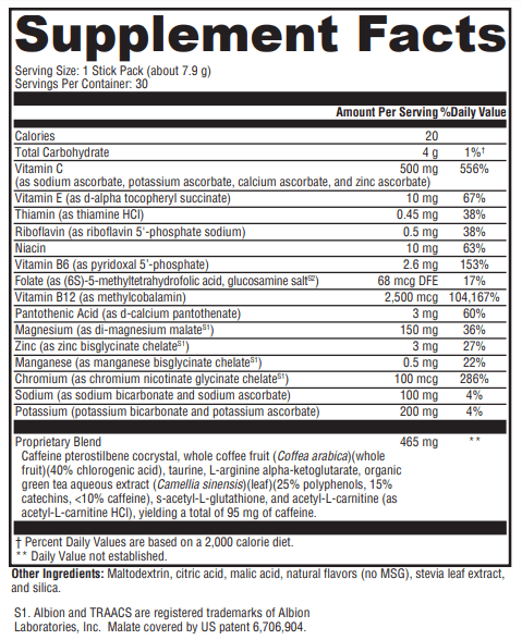 Alive and Well Energy and Electrolytes Powder 2