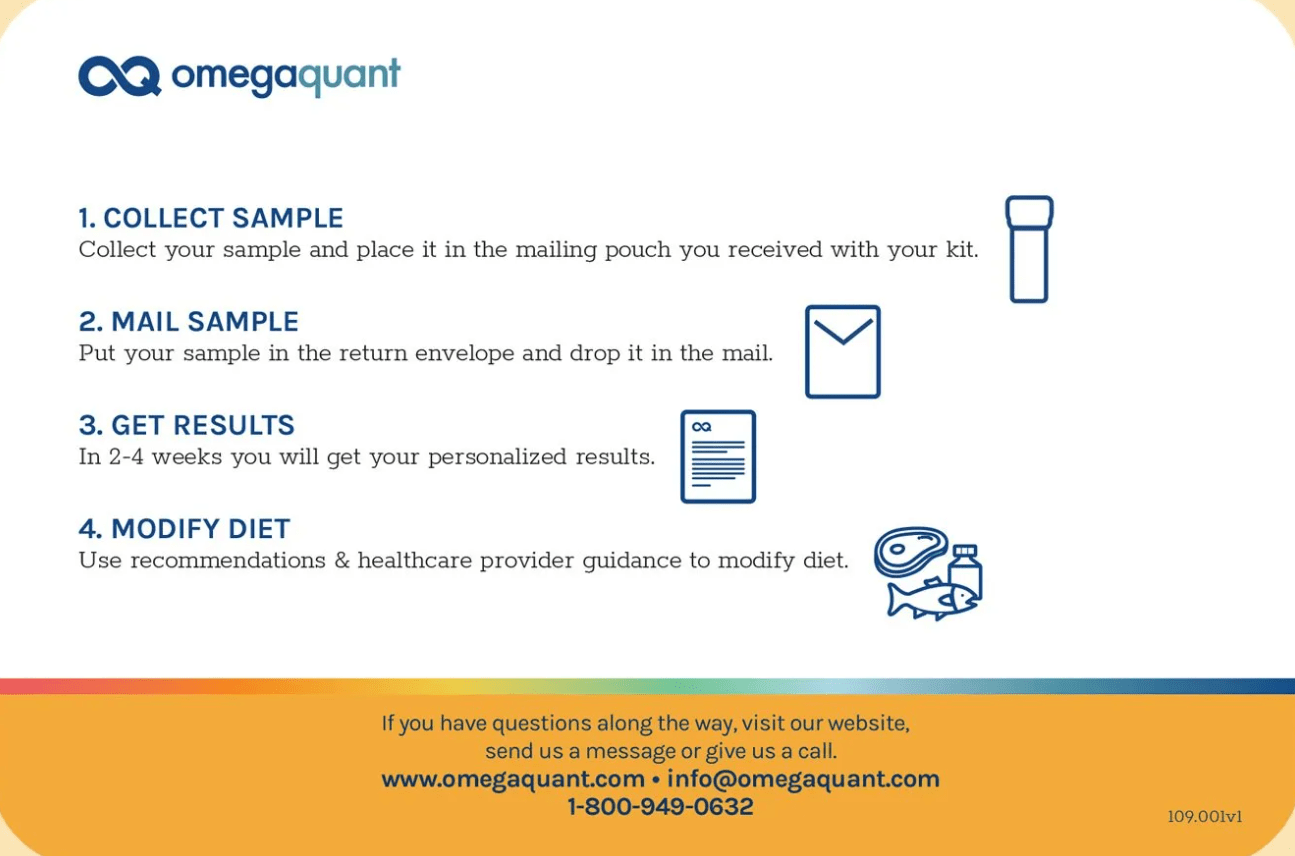 OmegaQuant Vitamin B12 Test Kit 2