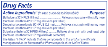 Boiron SinusCalm Tablets 2