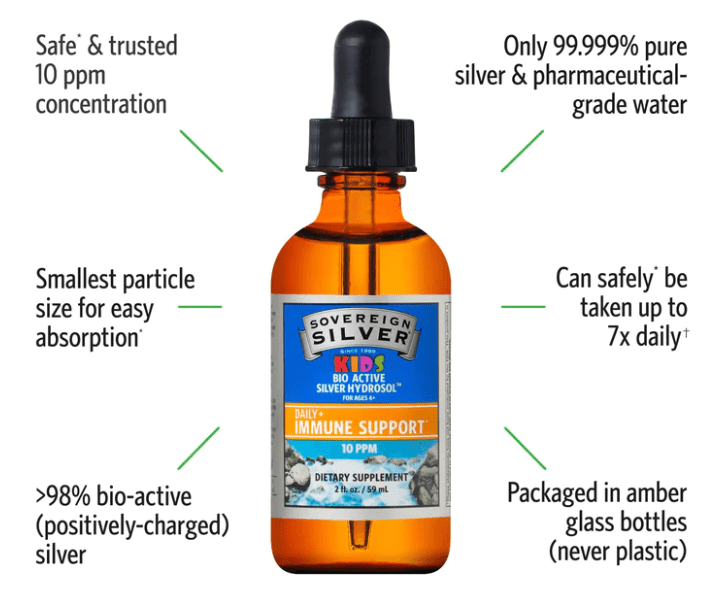 Sovereign Silver Kids Bio-Active Silver Hydrosol Liquid 3