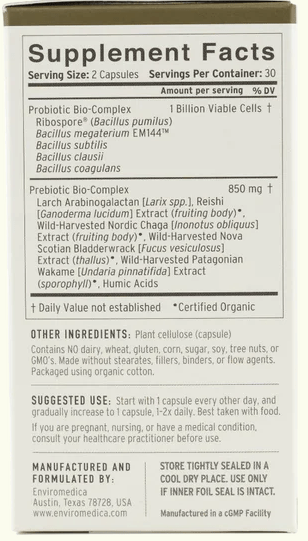 Enviromedica Terraflora Daily Care Capsules 2