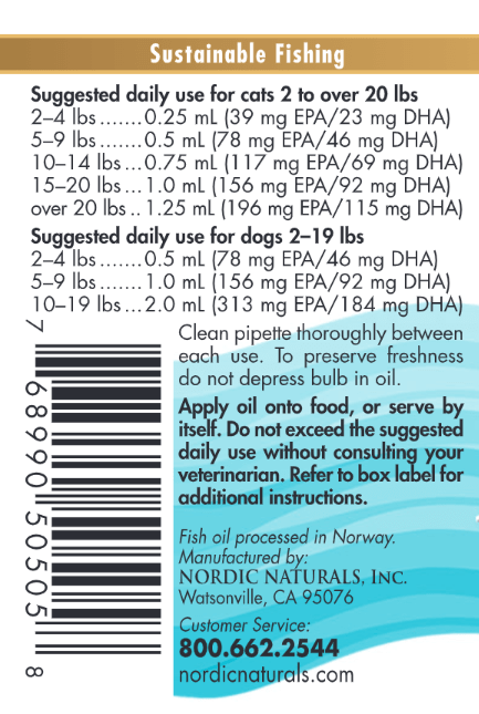 Nordic Naturals Omega-3 Pet Liquid 2