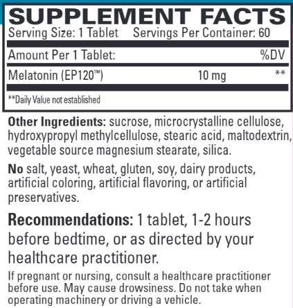 EuroMedica Melatonin SR Tablets 2