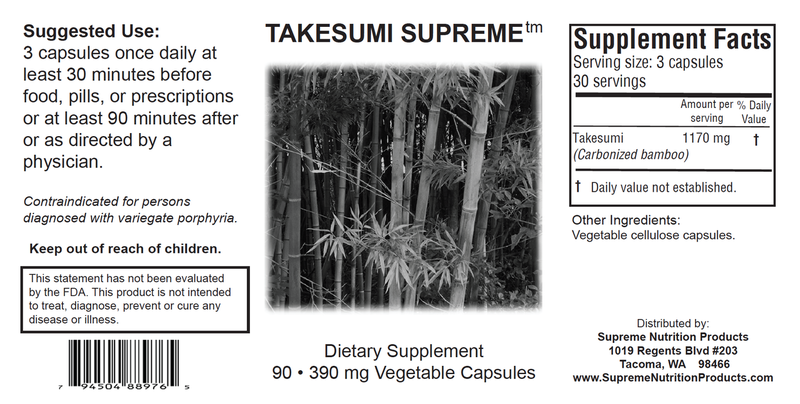 Supreme Nutrition Takesumi Supreme Capsules 2