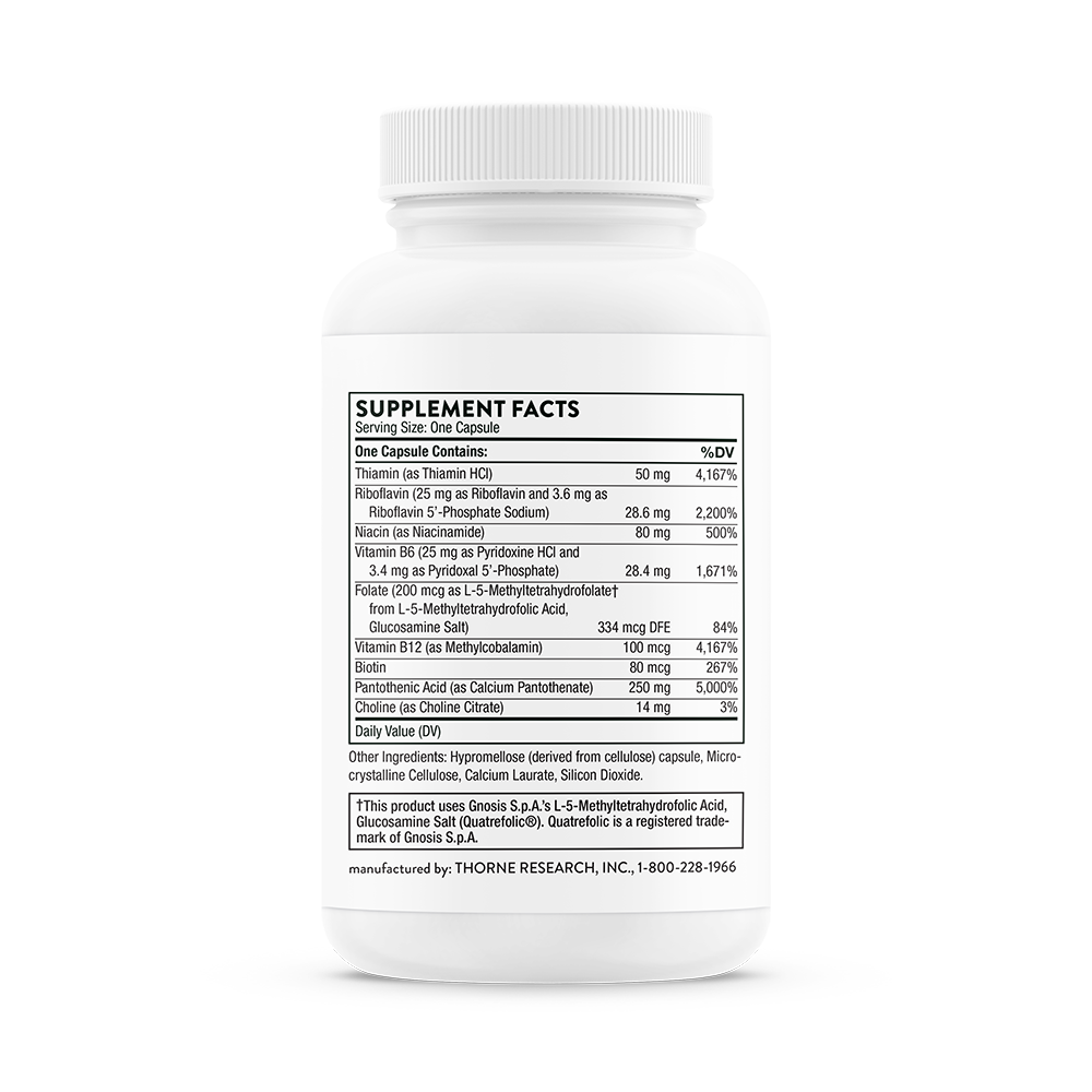 Thorne Stress B-Complex Capsules 4