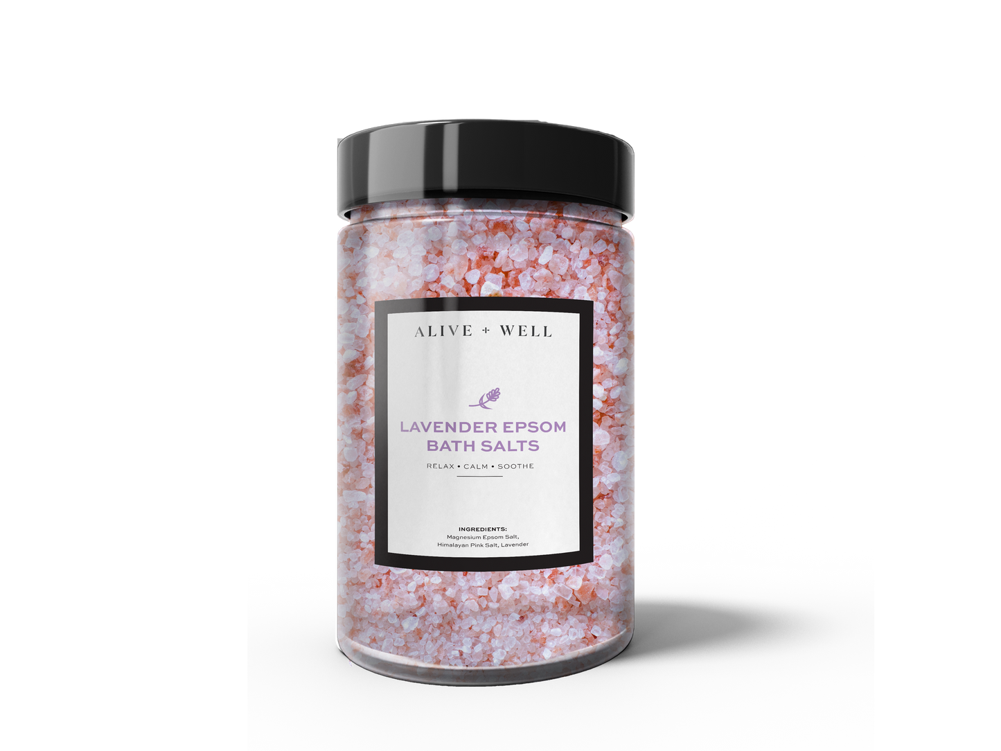 Alive and Well Lavender Bath Salts 1
