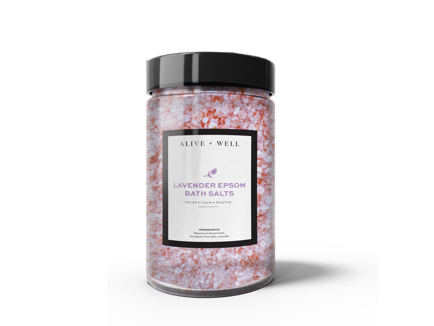 Alive and Well Lavender Bath Salts