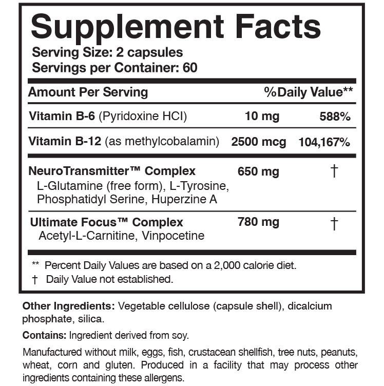 Researched Nutritionals CogniCare Capsules