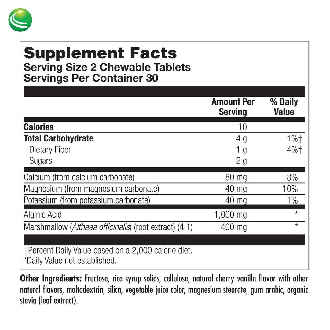 Nutra Biogenesis EsophaSoothe Chewables 2