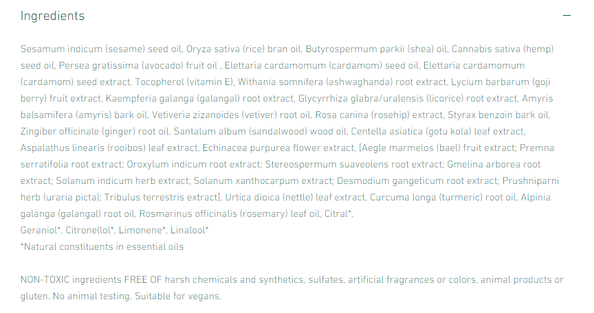 ISun Garnet Grounding Body Oil 3