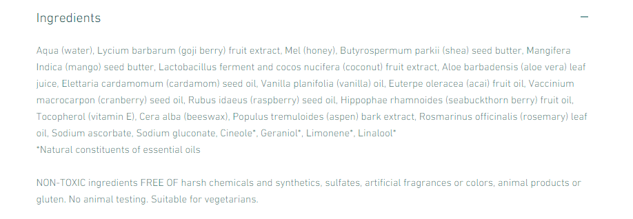 ISUN Ruby Goji Face Mask 3