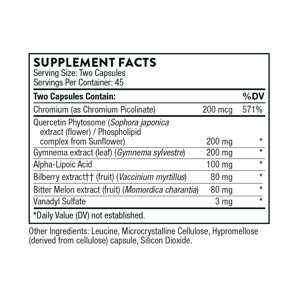 Thorne Diabenil Capsules 2