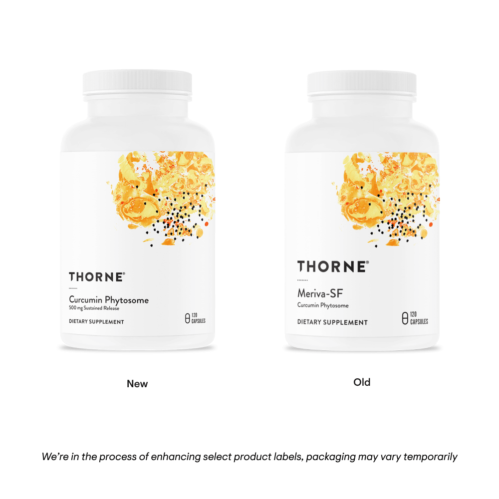 Thorne Curcumin Phytosome 500 mg Sustained Release Capsules