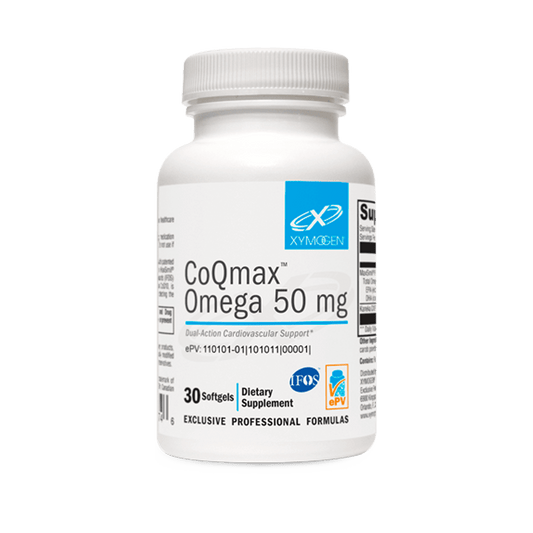 Xymogen Coqmax Omega 50 mg Capsules