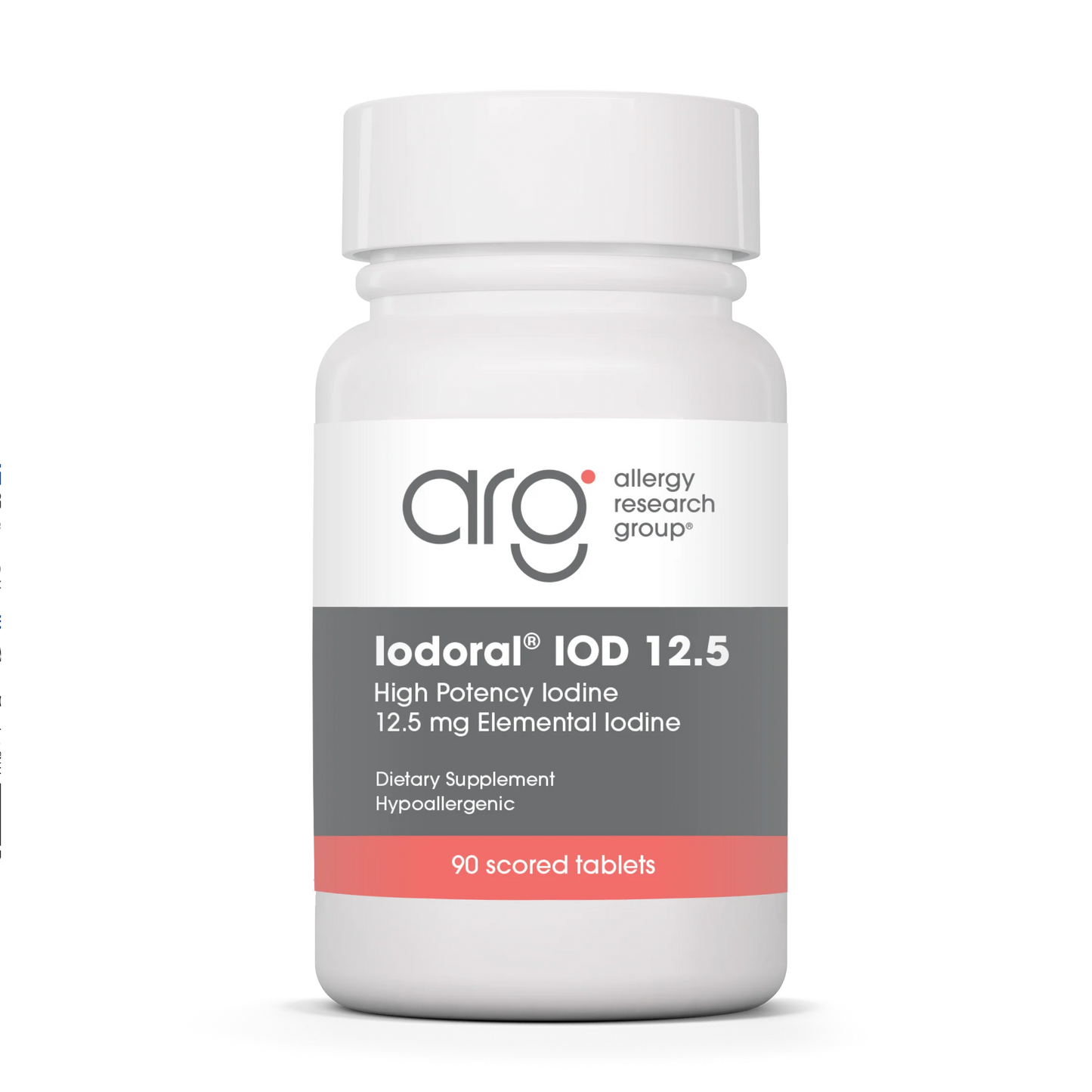 Allergy Research Group Iodoral IOD 12.5 Tablets (formerly Optimox)