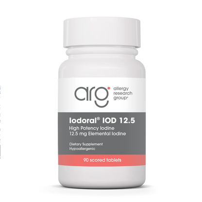 Allergy Research Group Iodoral IOD 12.5 Tablets (formerly Optimox)