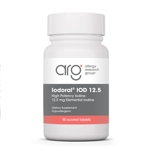 Allergy Research Group Iodoral IOD 12.5 Tablets (formerly Optimox)