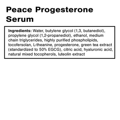 Quicksilver Golden Hour Peace Progesterone Serum