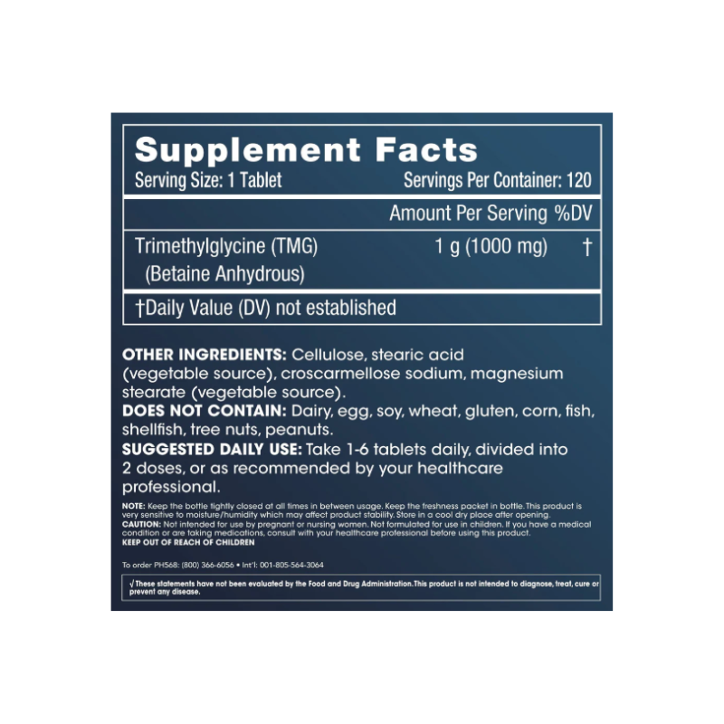 ProHealth TMG Pro 1000mg Tablets