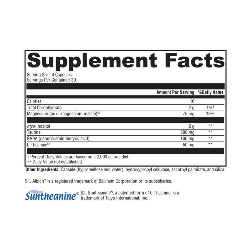 Xymogen RelaxMax Capsules