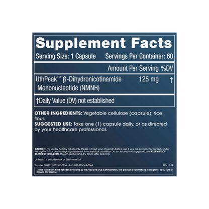 ProHealth Pure NMNH 125mg Capsules
