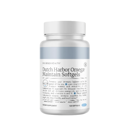 Big Bold Health Dutch Harbor Omega Maintain Softgels 1