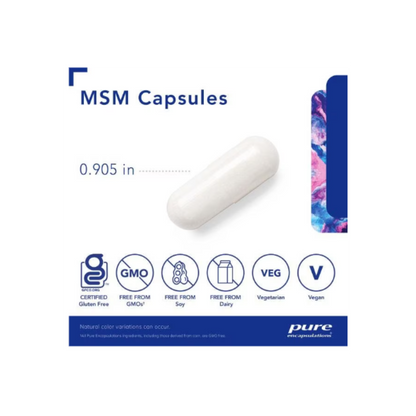 Pure Encapsulations MSM Capsules