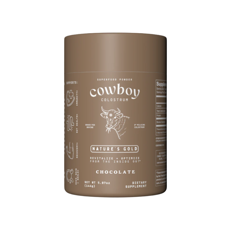 Cowboy Colostrum Nature's Gold: Chocolate Colostrum