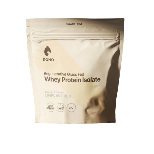 Kono Grassfed Whey Protien Isolate - Unflavored 1