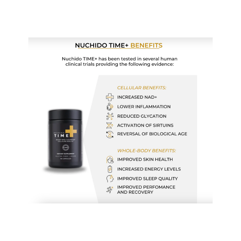 Nuchido Time+ Boost NAD+ 3