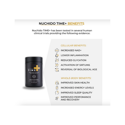 Nuchido Time+ Boost NAD+ 3