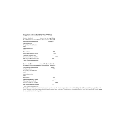Mitozen NAD+Max Ultra Liposomal Liquid