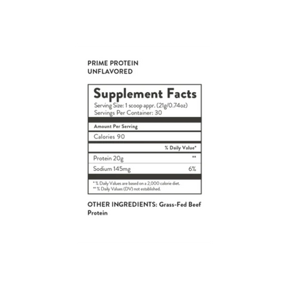 Equip Prime Beef Isolate Protein Unflavored