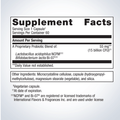 Metagenics UltraFlora Balance Probiotic Capsules