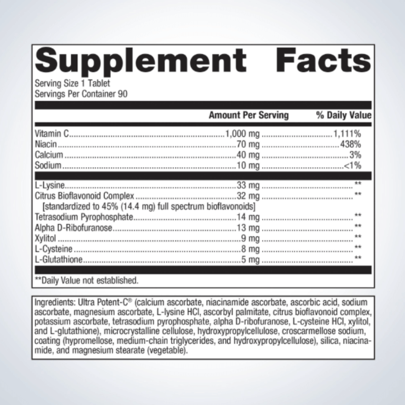 Metagenics Ultra Potent-C 1000