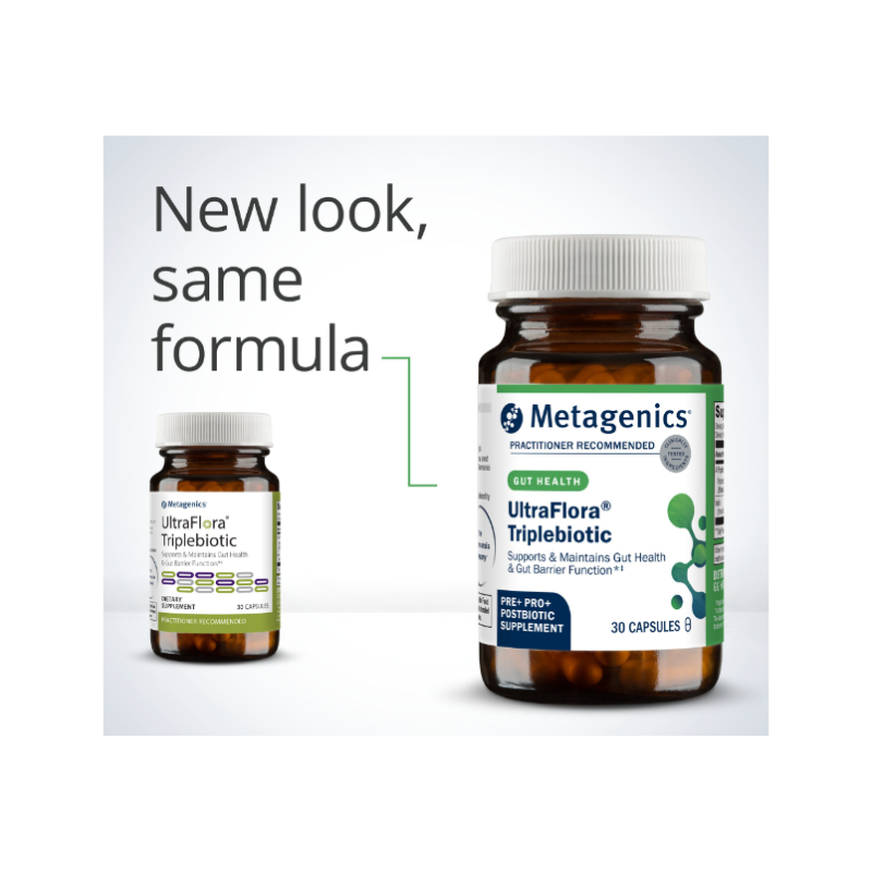 Metagenics UltraFlora Triplebiotic Capsules