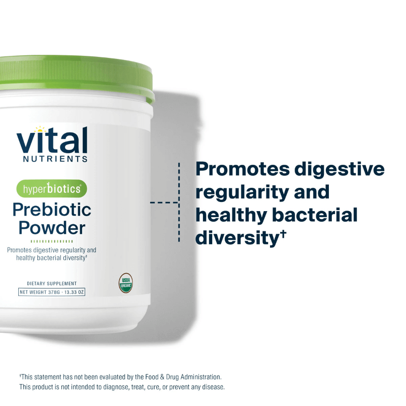 Vital Nutrients Hyperbiotics Prebiotic Powder 