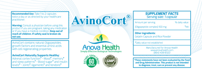 Anova Health Avinocort Capsules