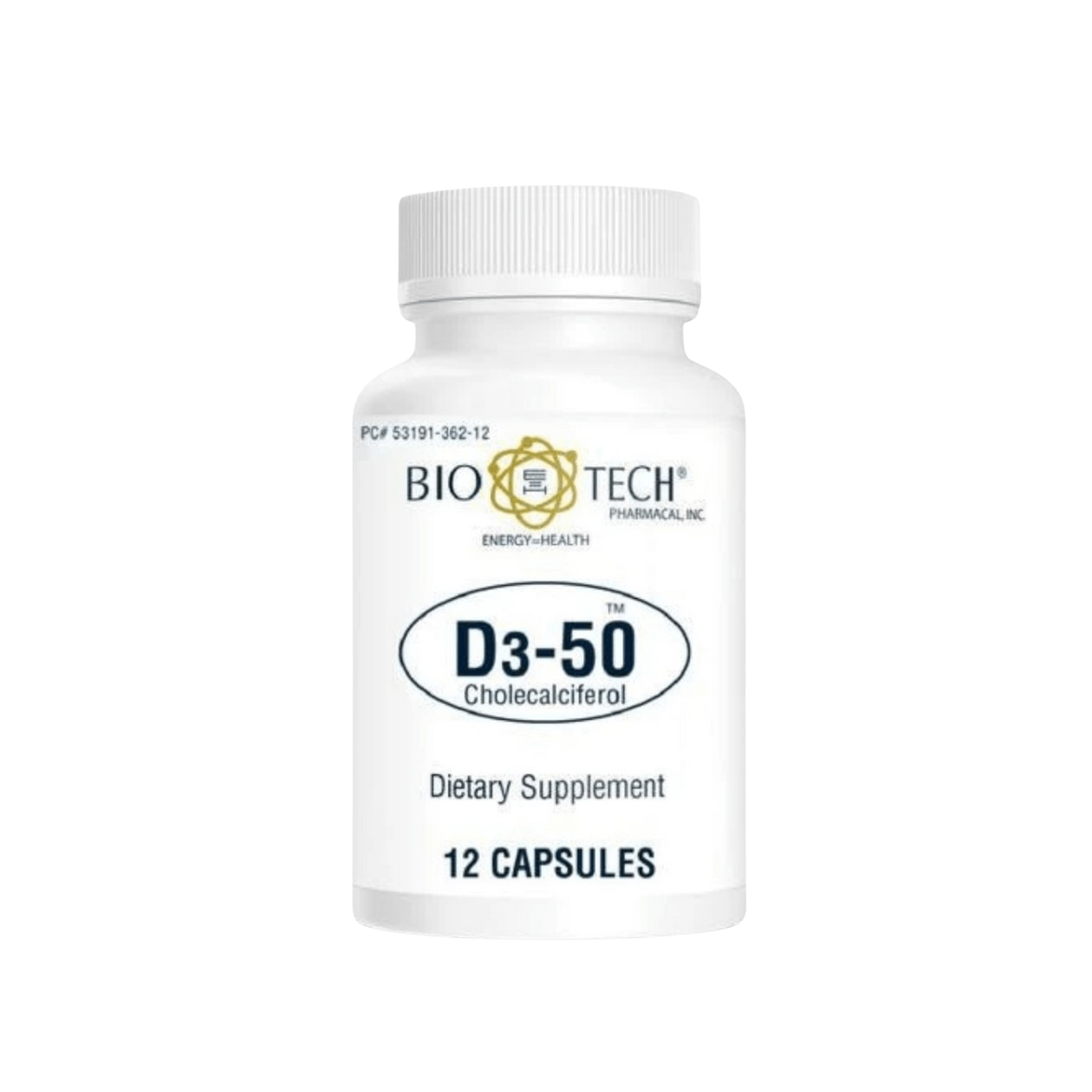 BioTech D3-50 Cholecalciferol Capsules