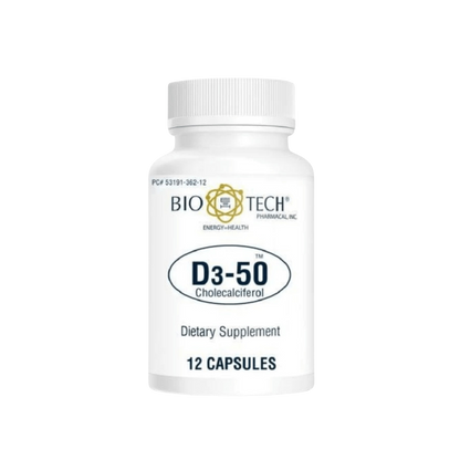 BioTech D3-50 Cholecalciferol Capsules