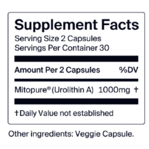 Timeline MitoPure Cellular Longevity PRO
